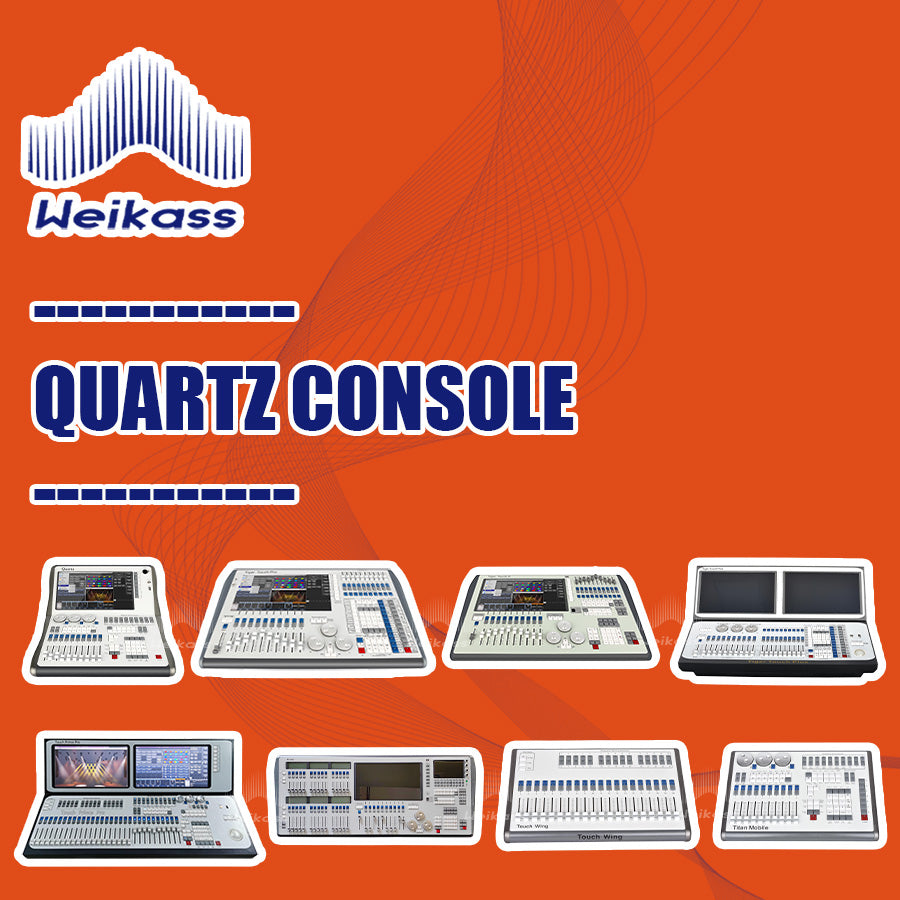 Touch Wing DMX Controller Titan Mobile Titan Quarz DMX Console 192 Tiger Touch Pro Plus Stage Lighting for Par Moving Head Flycase option
