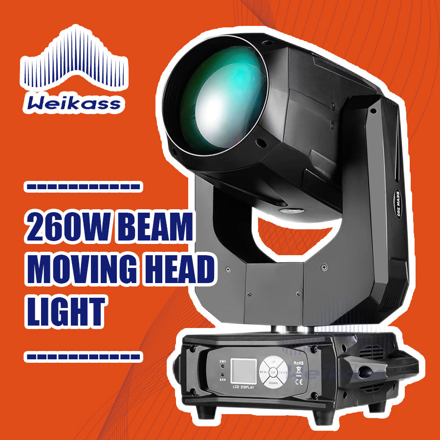 0 Tax 10Pcs 260W 10R Beam Sharpy 9r 260W Bulb Dmx Moving Head Light For Club Dj Stage Lighting Party Disco Wedding Event Christmas Party