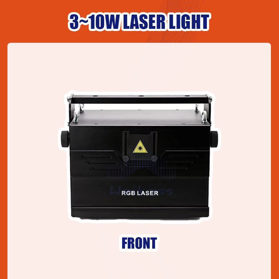 0 Tax 1-10Pcs 4W Green Laser Light ILDA 3D Animation Stage Scanner Beam Projector Wedding Party Professional Equipment Club DJ Disco Light
