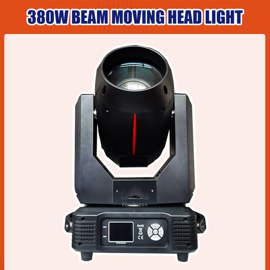 No Tax 8Pcs Bulb 380W Beam Moving Head Performance Lighting With 4Pcs Flycases For Dj Disco Concert Big Stage Lighting