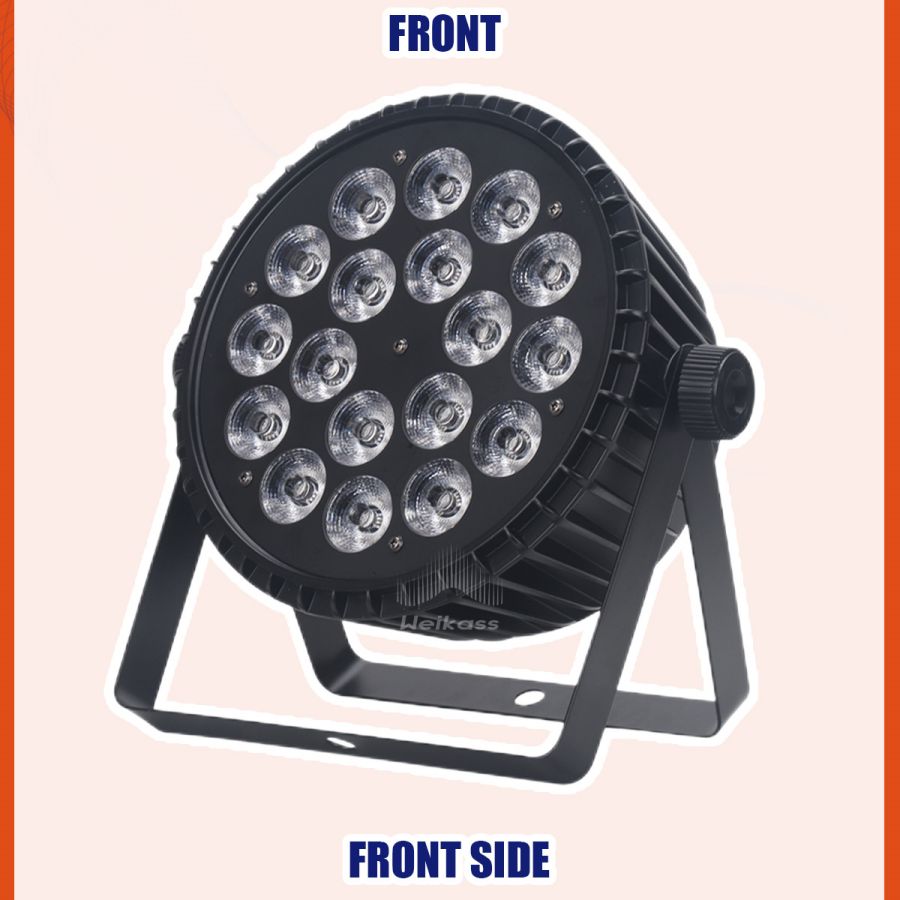 No Tax 8Pcs Aluminum Alloy LED Flat/Big Par 18x12w/18x18w RGBWA 4in1/6in1 Lighting Suitable For DJ Disco Birthday Party Stage Lighting