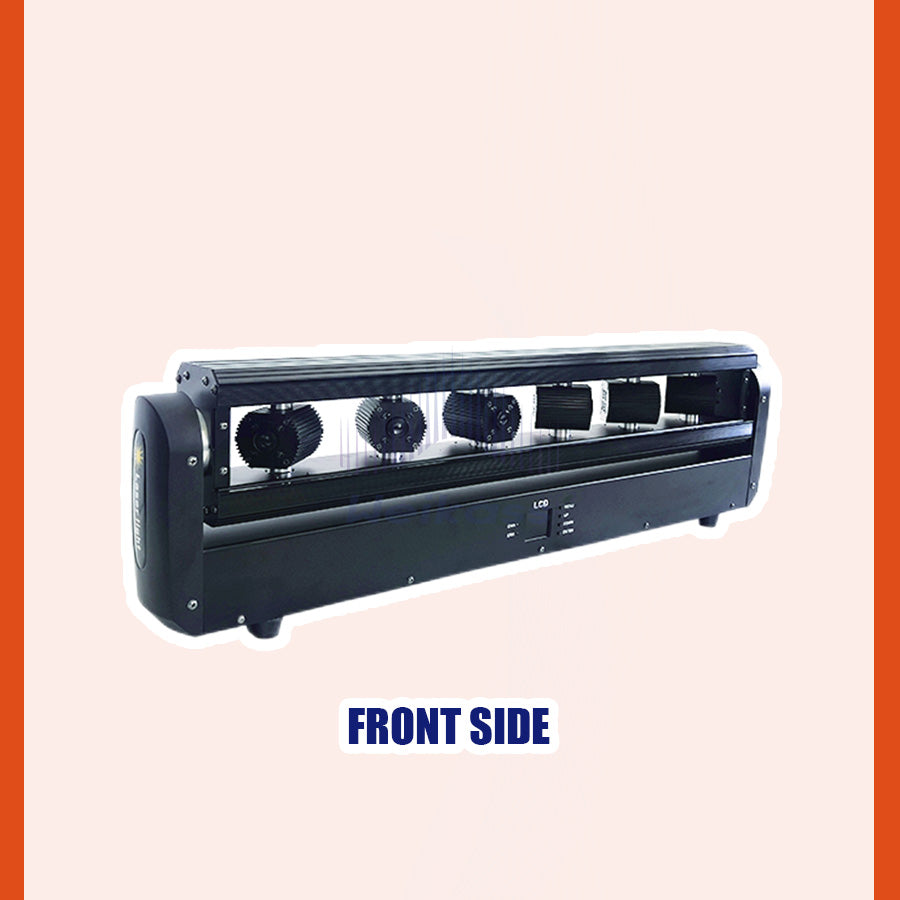0 Tax 10Pcs 6 Eyes Moving Head Laser Light Rgb Lazer Stage Scanner Laser Beam Dj Dmx512 Dj Equipment laser Bar Lights