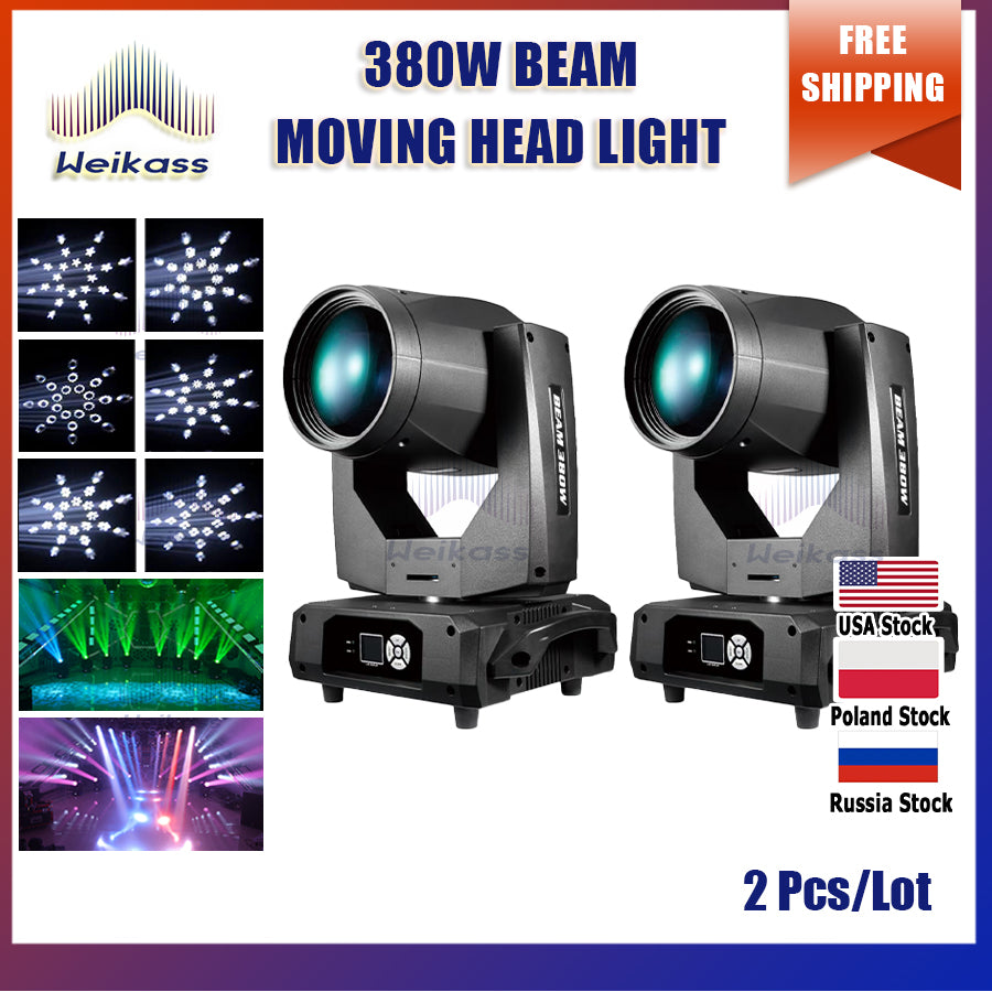 0 Tax 1-10Pcs Beam 380W 20R Moving Head Light Dmx Key Model Sharpy Beam 380W Stage Disco Lights Power Dj Effect