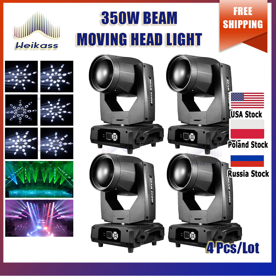 0 Tax 1-10Pcs Beam 350W 17R Moving Head Light Dmx Key Model Beam 350W Stage Disco Lights Power Dj Effect