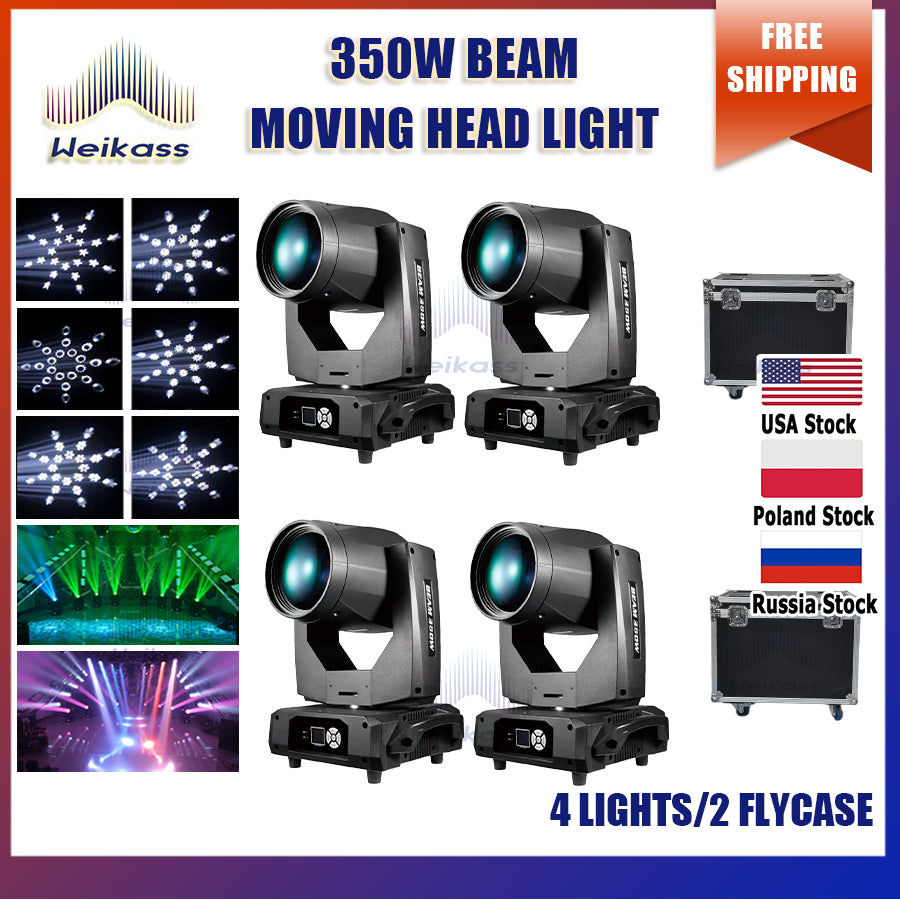 0 Tax 1-10Pcs Beam 350W 17R Moving Head Light Dmx Key Model Beam 350W Stage Disco Lights Power Dj Effect