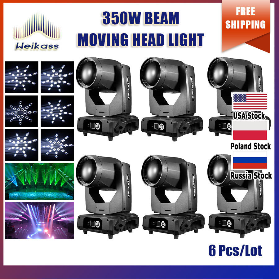 0 Tax 1-10Pcs Beam 350W 17R Moving Head Light Dmx Key Model Beam 350W Stage Disco Lights Power Dj Effect