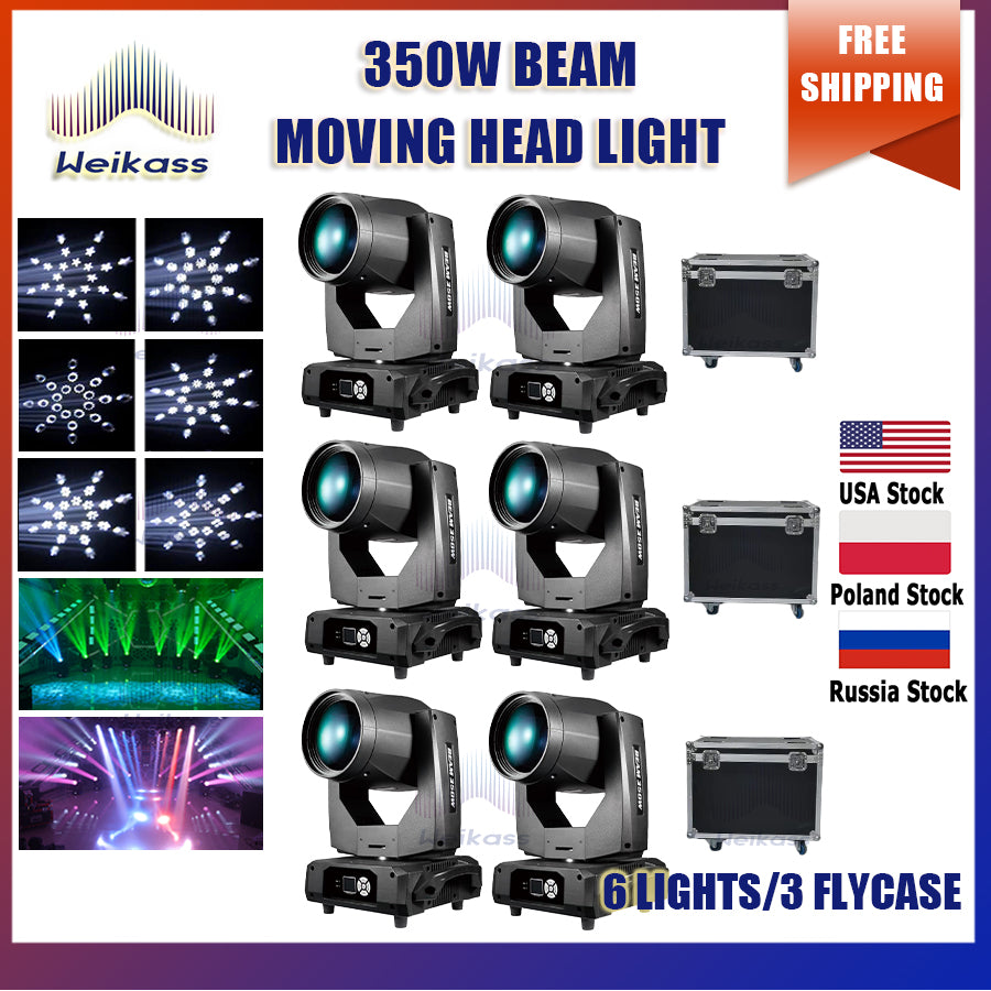 0 Tax 1-10Pcs Beam 350W 17R Moving Head Light Dmx Key Model Beam 350W Stage Disco Lights Power Dj Effect