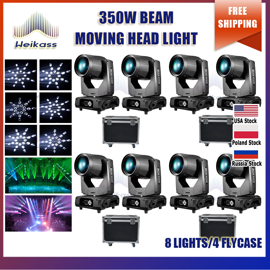 0 Tax 1-10Pcs Beam 350W 17R Moving Head Light Dmx Key Model Beam 350W Stage Disco Lights Power Dj Effect