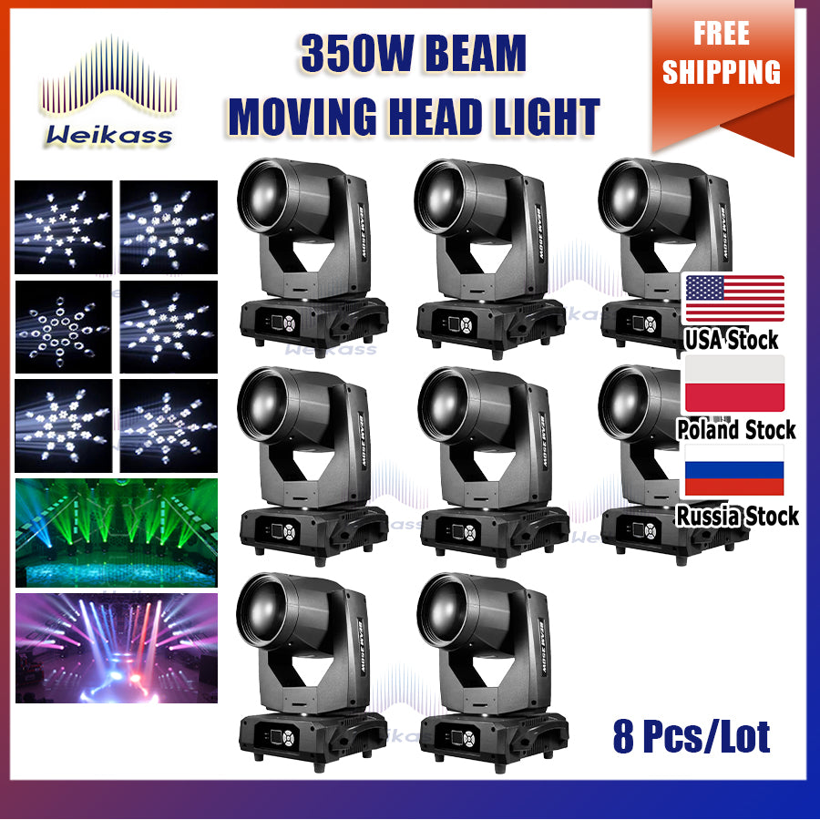 0 Tax 1-10Pcs Beam 350W 17R Moving Head Light Dmx Key Model Beam 350W Stage Disco Lights Power Dj Effect