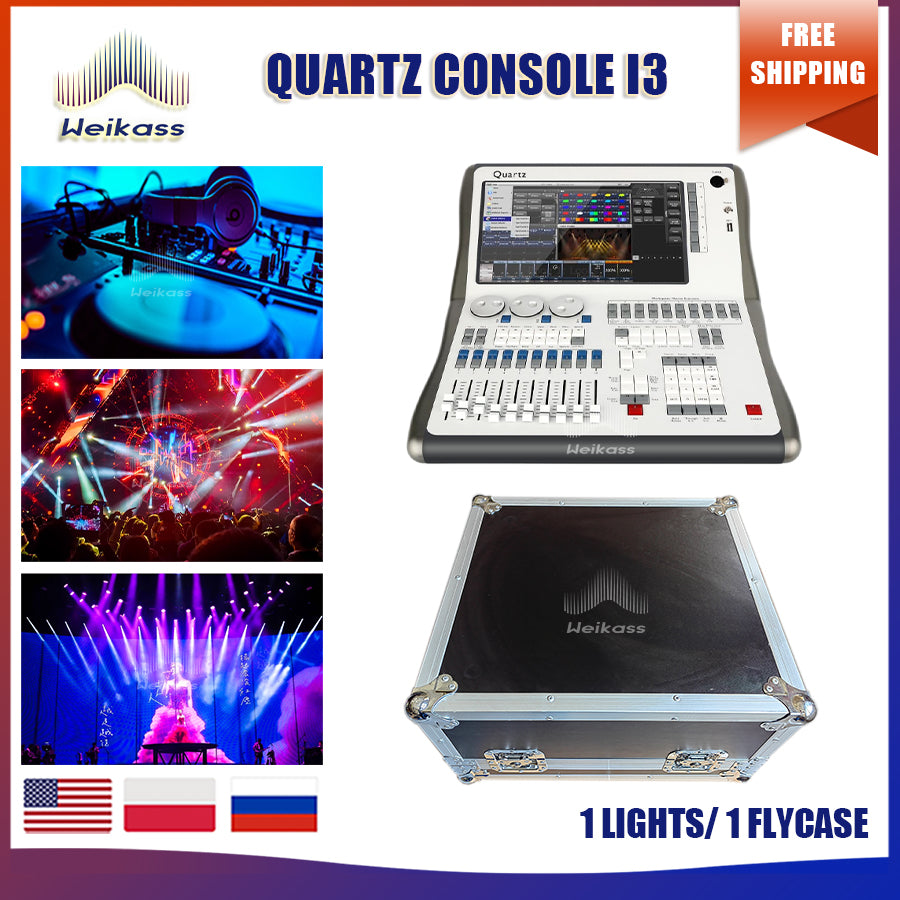 Quartz Dimming i3 i5 i7 Console Stage Lighting Controller 9.1 10.0 10.1 11.0 11.1 System Disco Beam Spot Wash Framing Moving DJ Hot Sale