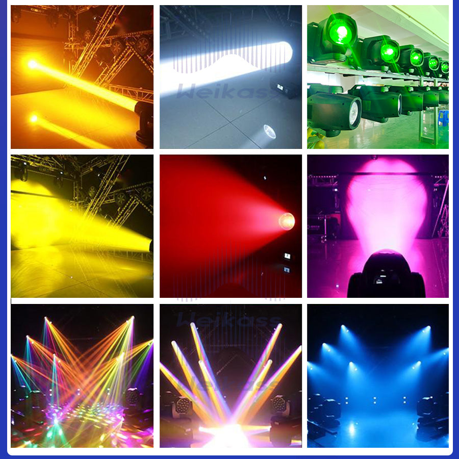 0 Tax 10Pcs Mini Beam 230W 7R Moving Head Light Lyre Sharpy Beam Stage Lights Suitable for Multiple Party Occasions