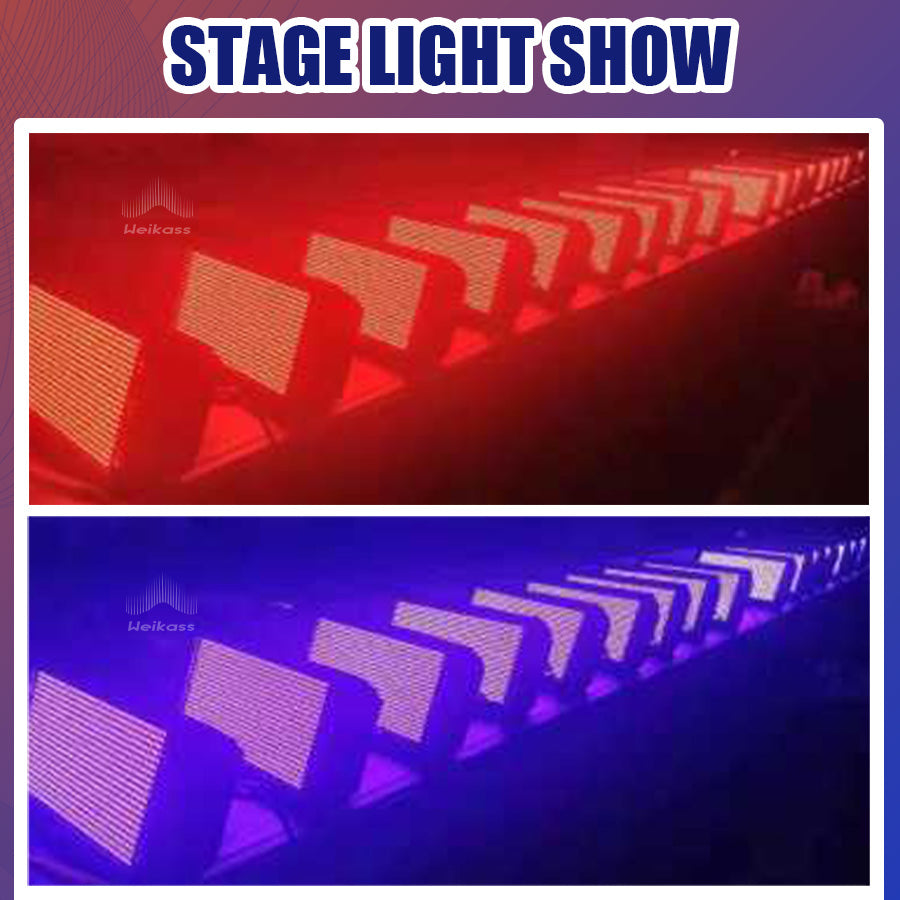 No Tax 8pcs/Lot Indoor LED Strobe Light DMX-512 Control 960Pcs RGB LED Strobe Light Dj Disco Party Lights For Bar Nightclub