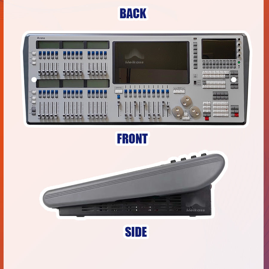 Touch Wing DMX Controller Titan Mobile Titan Quarz DMX Console 192 Tiger Touch Pro Plus Stage Lighting for Par Moving Head Flycase option