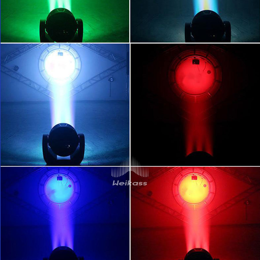 0 Tax 12Pcs New LED 19x15W RGBW Beam+Wash Zoom Moving Head Light DMX 16/20 CH DJ Disco Part Church TV Studio Stage Effect Equipment