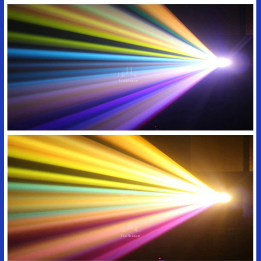 No Tax 8Pcs Bulb 380W Beam Moving Head Performance Lighting With 4Pcs Flycases For Dj Disco Concert Big Stage Lighting