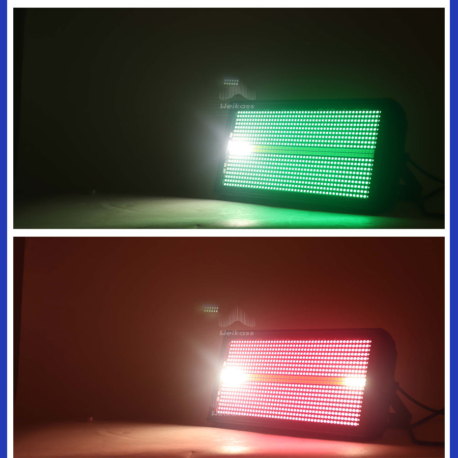 No Tax 8pcs/Lot Indoor LED Strobe Light DMX-512 Control 960Pcs RGB LED Strobe Light Dj Disco Party Lights For Bar Nightclub