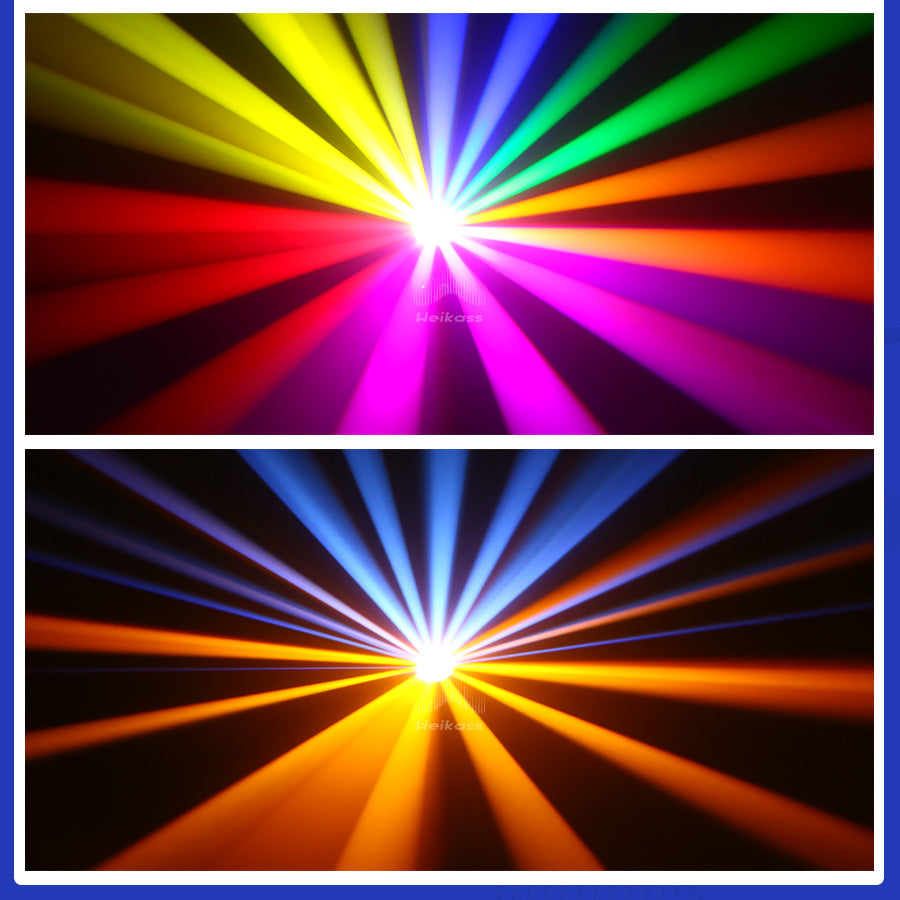 No Tax 8Pcs 300W LED Moving Head Beam Spot Stage Effect Lighting For Dj Disco Night Club Wedding Events Sharpy DMX Sound Models