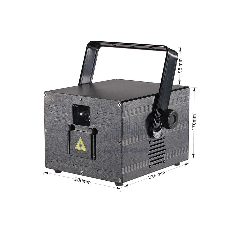 0 Tax 1/2/3/4/5/8W 1-10Pcs ILDA 3D Scan Stage Laser Light Wedding Party Professional Device Club DJ Disco Animation Strong Beam Pojector