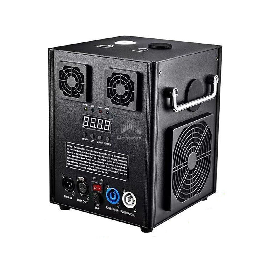 No Tax 5Flycases &10Pcs 750W Upside Down Hanging Spark Machines Stage Equipment for Wedding Stage Bar DJ Chrismas Equipment