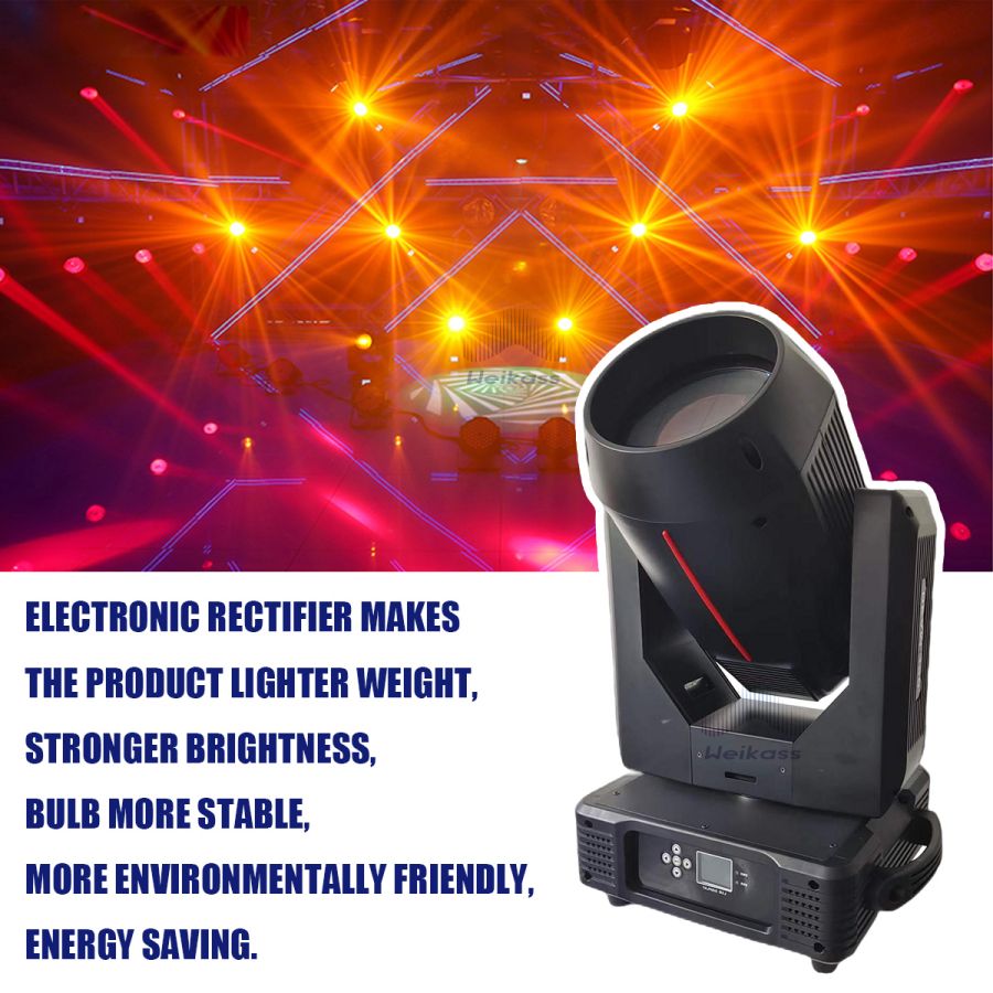 No Tax 8Pcs Bulb 380W Beam Moving Head Performance Lighting With 4Pcs Flycases For Dj Disco Concert Big Stage Lighting
