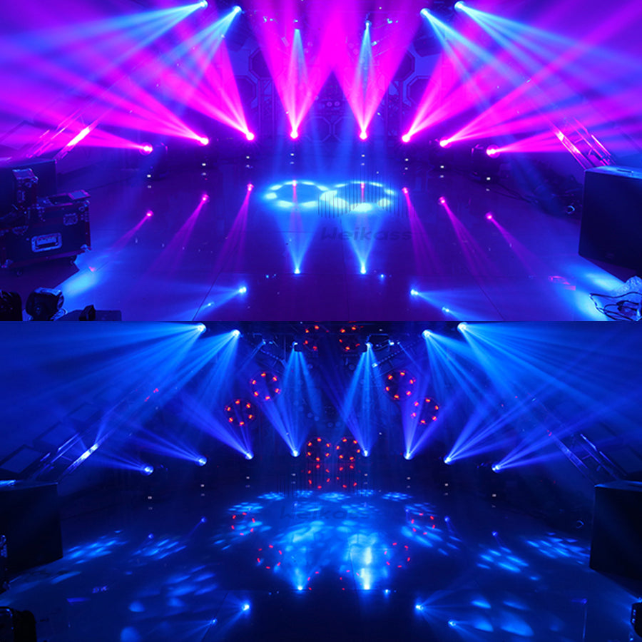 0 Tax 10Pcs Mini Beam 230W 7R Moving Head Light Lyre Sharpy Beam Stage Lights Suitable for Multiple Party Occasions