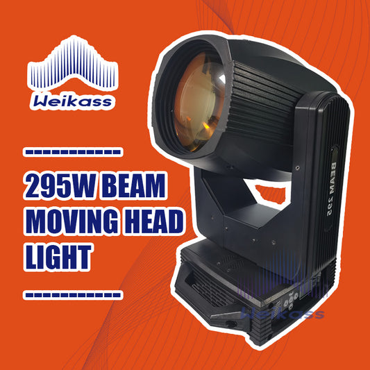 0 Tax 1 Flycase For 295W Beam Moving Head Light  Stage Lighting Rotating Pattern Colorful Light Strip Wedding Performance