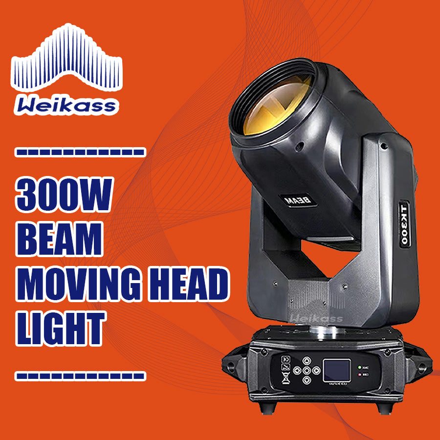 No Tax 6Pcs 300W Lyre Moving Head Light Beam Light Effect With 3Pcs Flycases For Wedding DJ Disco Nightclub Birthday Party Christmas