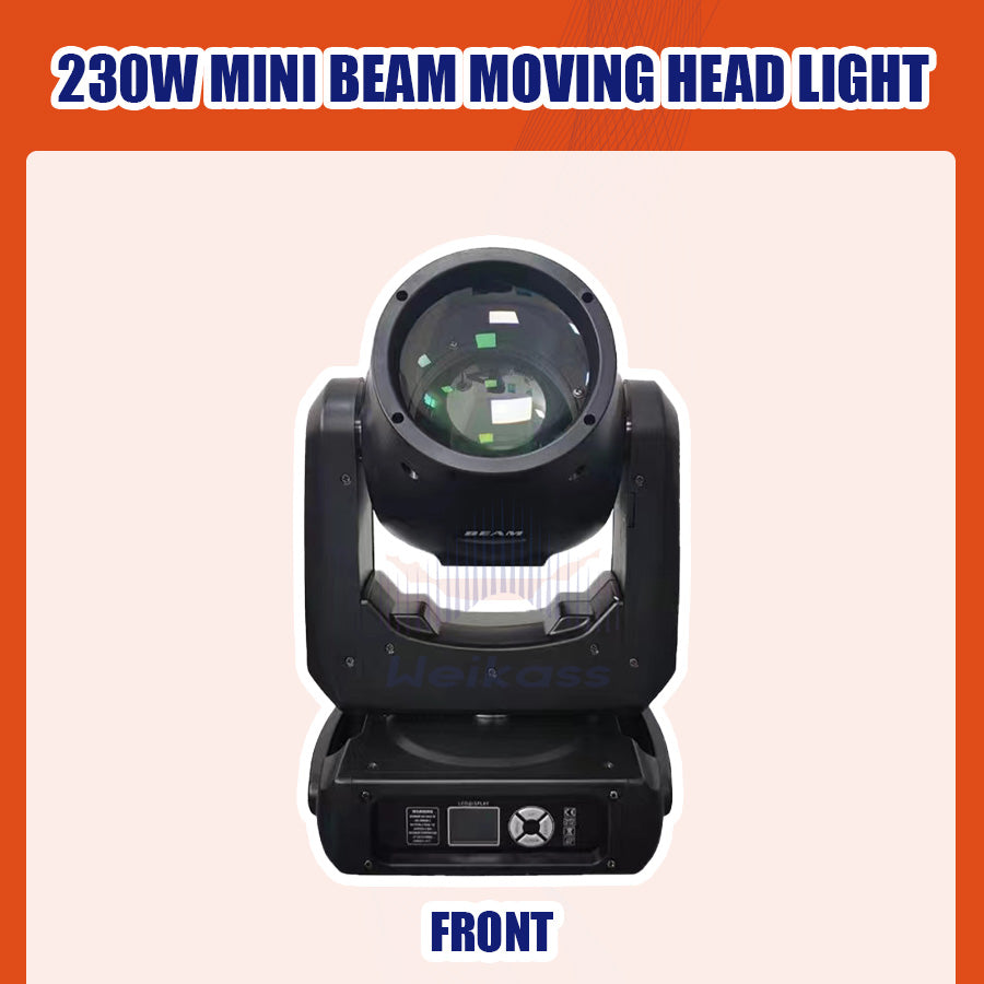 0 Tax 10Pcs Mini 230W 7R Beam Moving Head Lighting With 5Pcs Flightcases Multifunctional Effect For Disco DJ Wedding Nightclubs Big Stage