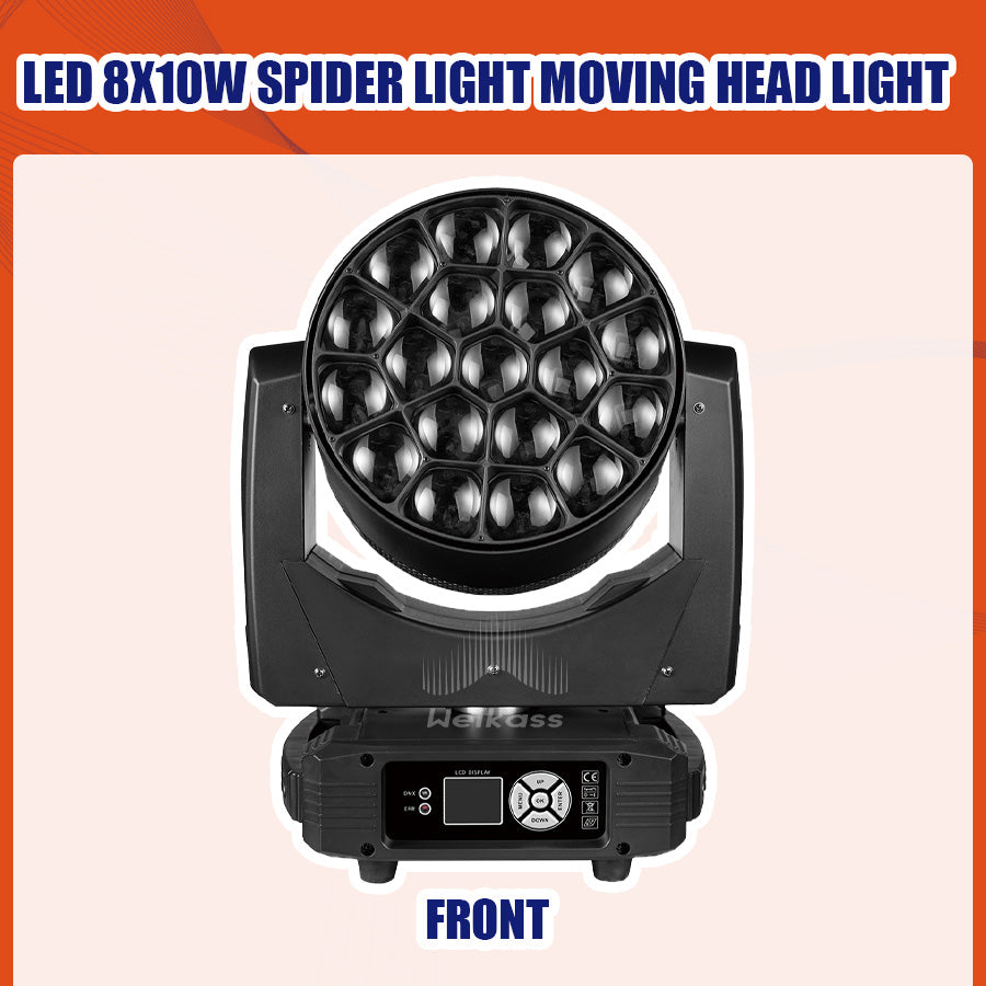 0 Tax 1-10Pcs LED Big Bees Eyes 19x40W Moving Head Led Laser Light For DJ Club Bar KTV Dance Stage Atmosphere Beam Disco Light