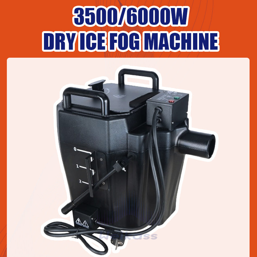 0 Tax 1-6Pcs  3500W 6000W Dry Ice Machine Low Lying fog Smoke Machine Nimbus 3500W Dry Ice Fog Machine For Wedding Stage Party Events DJ Show