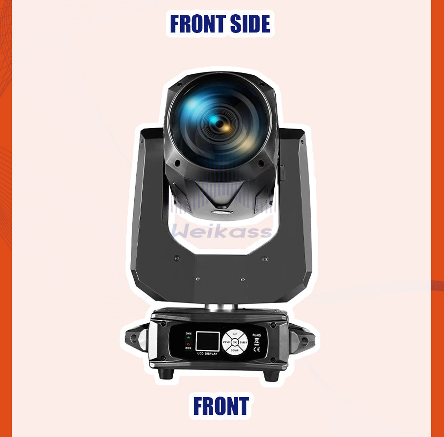 0 Tax 1-10Pcs  Beam 350W 17R Moving Head Light Dmx Key Model  Beam 350W Stage Disco Lights Power Dj Effect