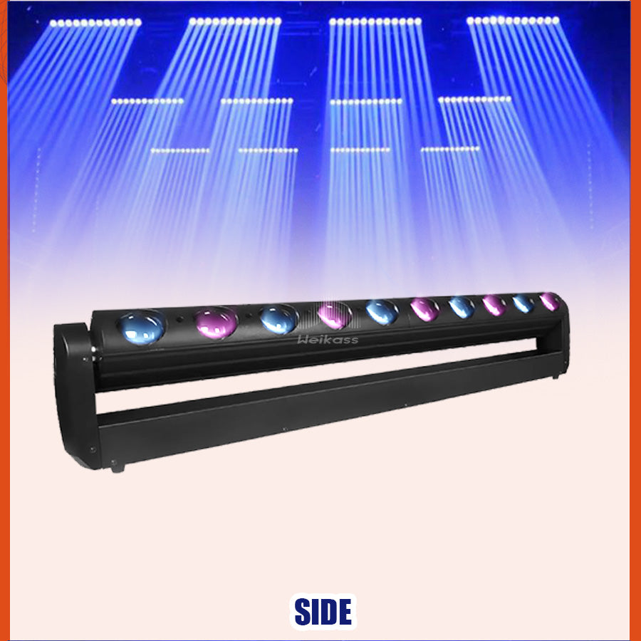 No Tax 8PcsLED Beam 10x40W RGBW 4in1 Moving Head Lighting Dyeing Uniformity For Night Club Entertainment Venue