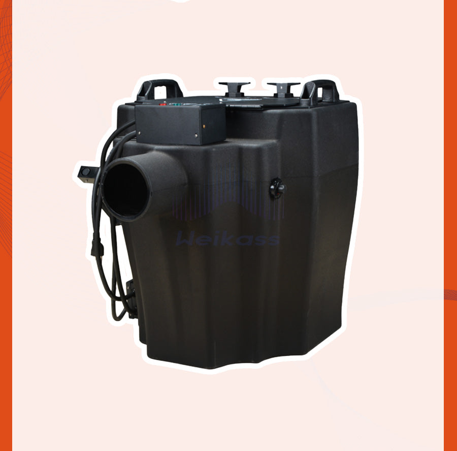 0 Tax 1 Nozzle ForMOKA Low Ground Lying First Dance Fog Machine 3500w Dry Ice Machine with Outlet and Base Fogger Machine for Wedding