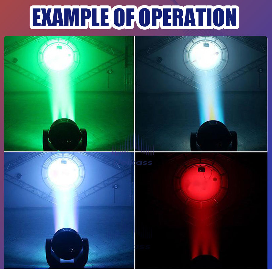 0 Tax 1-16Pcs 19x15W Led Moving Head Zoom Lyre Wash Light RGBW Beam Effect Perfect For Stage TV Theatre And TV Studio