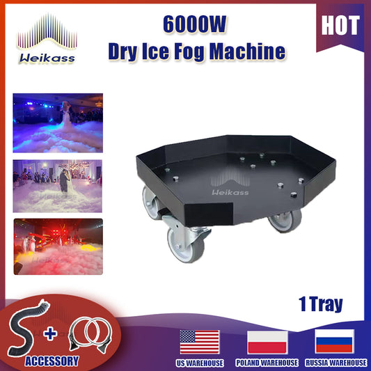 NEW 1Pcs Tray For 6000W Dry Ice Machine Low Fog Machine For Stage Wedding Events DJ Show Wedding DJ Stage Show Stage Light