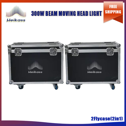 No Tax 2Pcs Flycases For Beam Zoom 300W Moving Head Light Suspension Installation For DJ Disco Bar Party Night Club