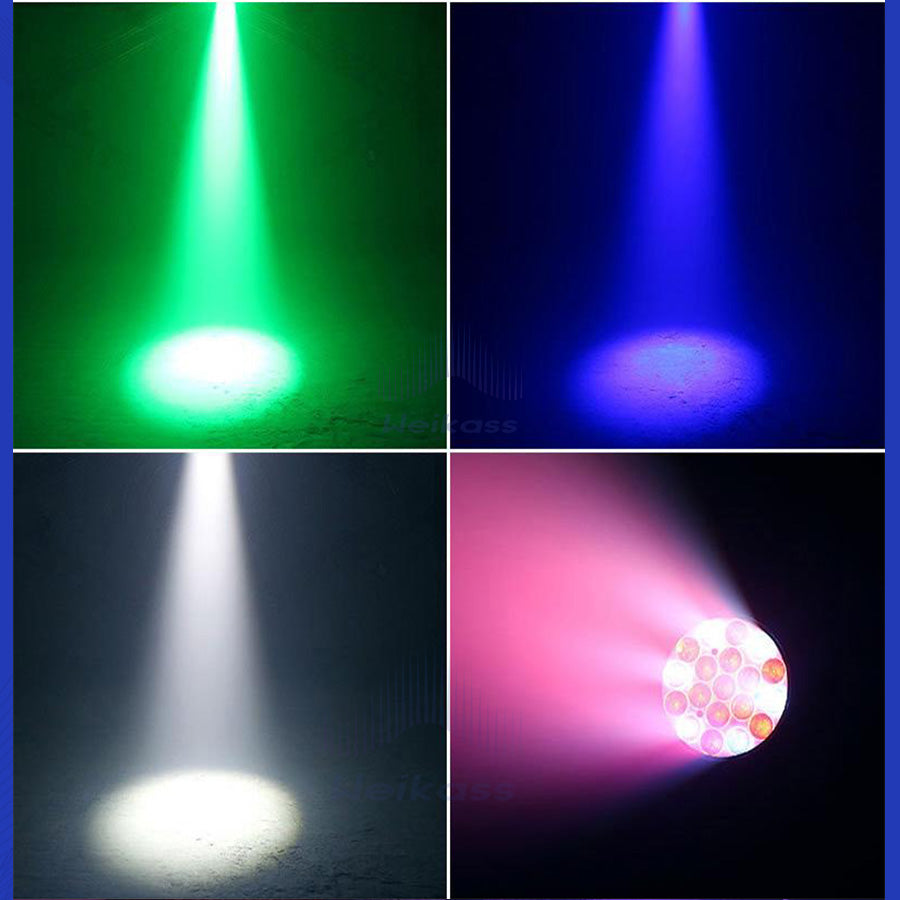 0 Tax 1-16Pcs 19x15W Led Moving Head Zoom Lyre Wash Light RGBW Beam Effect Perfect For Stage TV Theatre And TV Studio