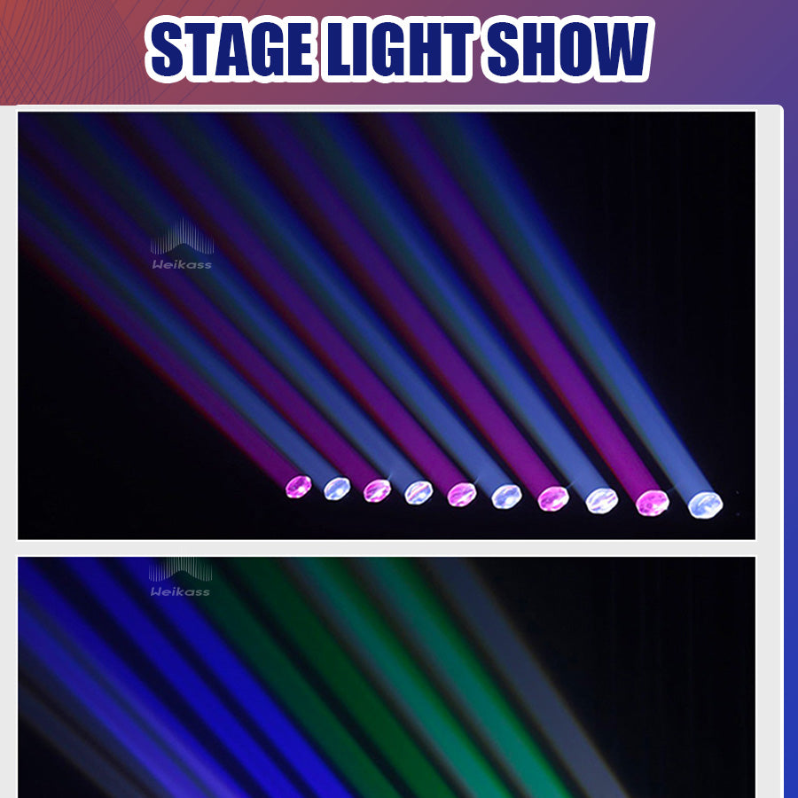 No Tax 8PcsLED Beam 10x40W RGBW 4in1 Moving Head Lighting Dyeing Uniformity For Night Club Entertainment Venue