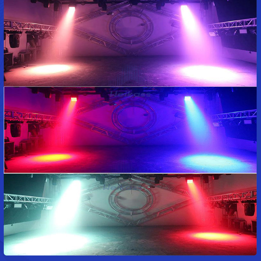 0 Tax 1-16Pcs 19x15W Led Moving Head Zoom Lyre Wash Light RGBW Beam Effect Perfect For Stage TV Theatre And TV Studio