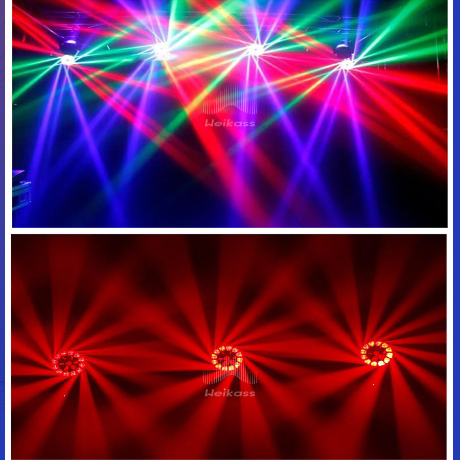 0 Tax 1-10Pcs LED Big Bees Eyes 19x40W Moving Head Led Laser Light For DJ Club Bar KTV Dance Stage Atmosphere Beam Disco Light