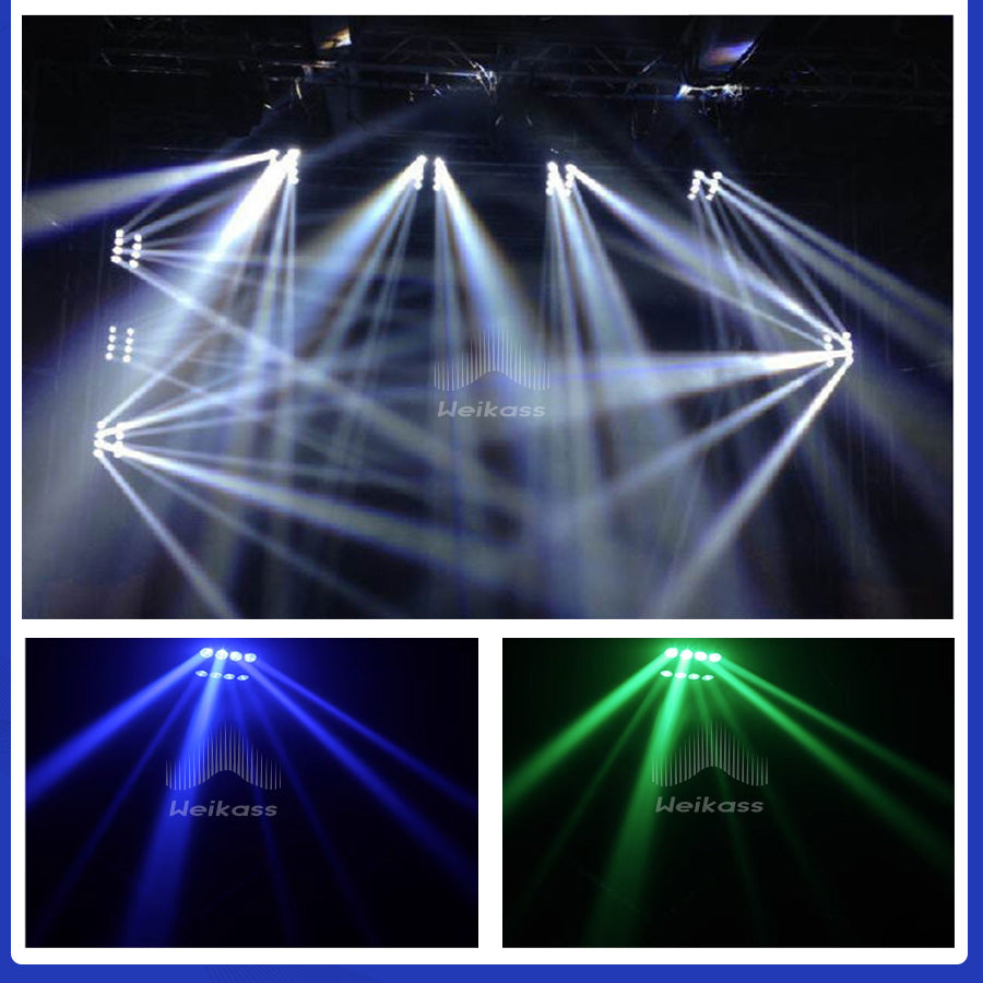 0 Tax 1 Flight Case For stage 8X10W LED Spider Light DMX512 LED Moving Head Light RGBW LED KTV Lamps