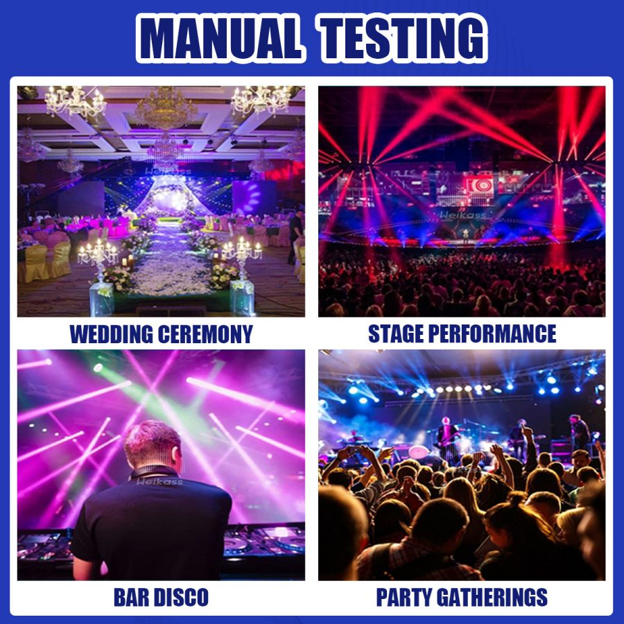 No Tax 8Pcs Moving Head Light 350W Projector Stage Light Effect For DJ Disco Party Holiday Christmas Bar Club Wedding Birthday