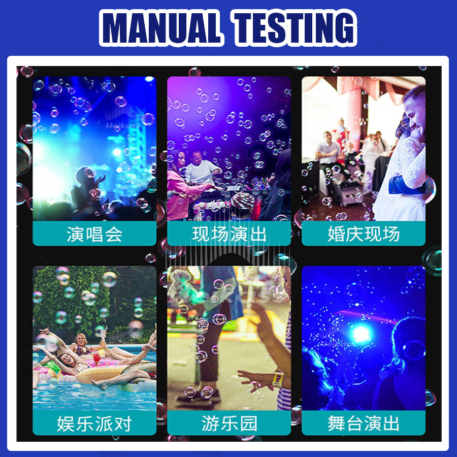 No Tax 4Pcs 1500W 24x3W RGB LED 4 Head Jet Smoke Fog Bubble Machine Wireless Remote Control For Party Wedding Christmas Stage Fogger Dj Disco Stage Event