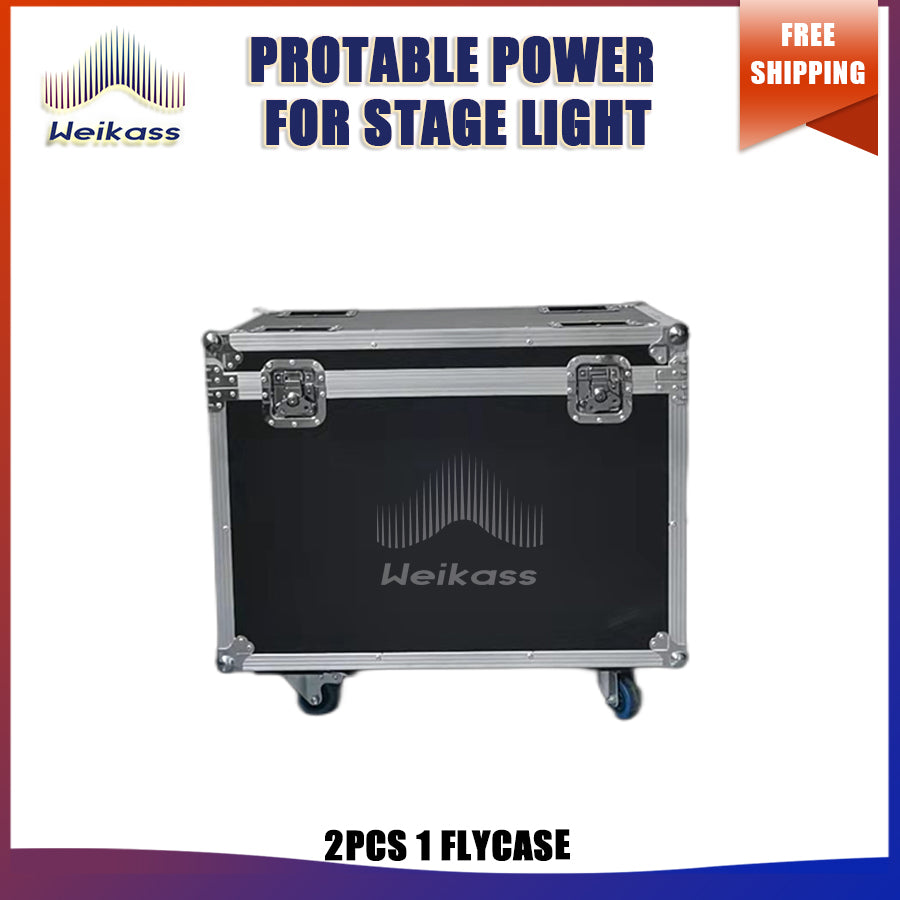 No Tax 1Pcs Flycase For UPS Mobile Charging Base For Sprayer Ti Powder Cold Fireworks Spark Fountain Machine For Wedding Celebration Events