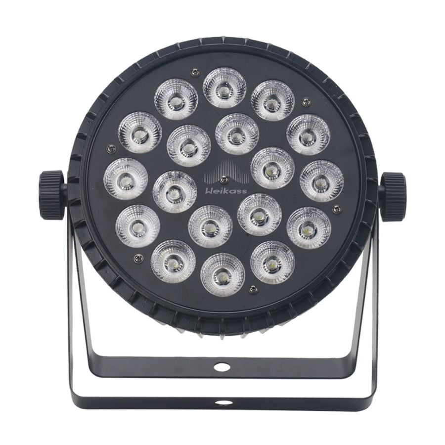 No Tax 8Pcs Aluminum Alloy LED Flat/Big Par 18x12w/18x18w RGBWA 4in1/6in1 Lighting Suitable For DJ Disco Birthday  Party Stage Lighting