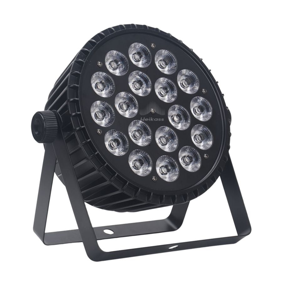 No Tax 8Pcs Aluminum Alloy LED Flat/Big Par 18x12w/18x18w RGBWA 4in1/6in1 Lighting Suitable For DJ Disco Birthday  Party Stage Lighting