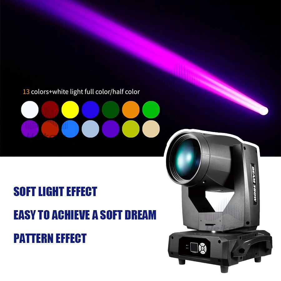 0 Tax 1Pcs Flight Case For New Bulb Beam 380W 20R Moving Head Lighting Colored Beam Lighting For DJ Disco Concert Wedding Spotlight