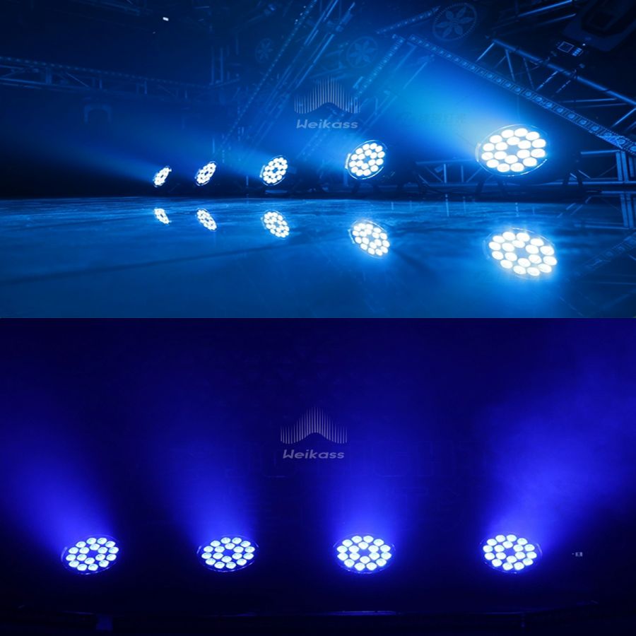 No Tax 8Pcs Aluminum Alloy LED Flat/Big Par 18x12w/18x18w RGBWA 4in1/6in1 Lighting Suitable For DJ Disco Birthday  Party Stage Lighting